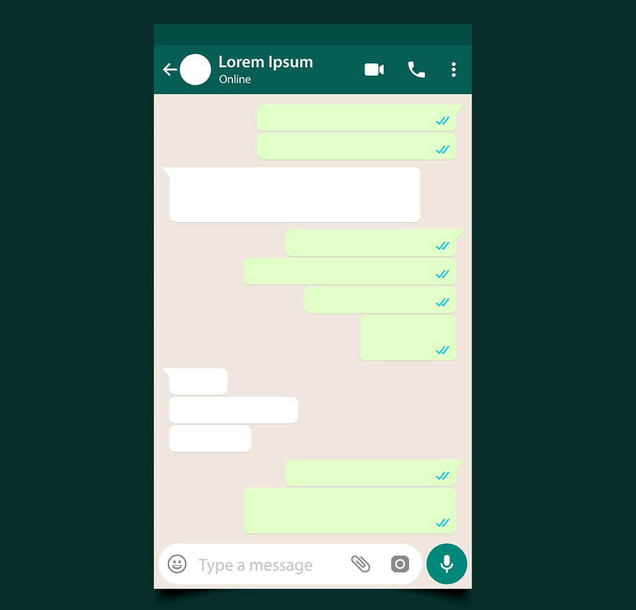 aplicativo de mensagens WhatsApp