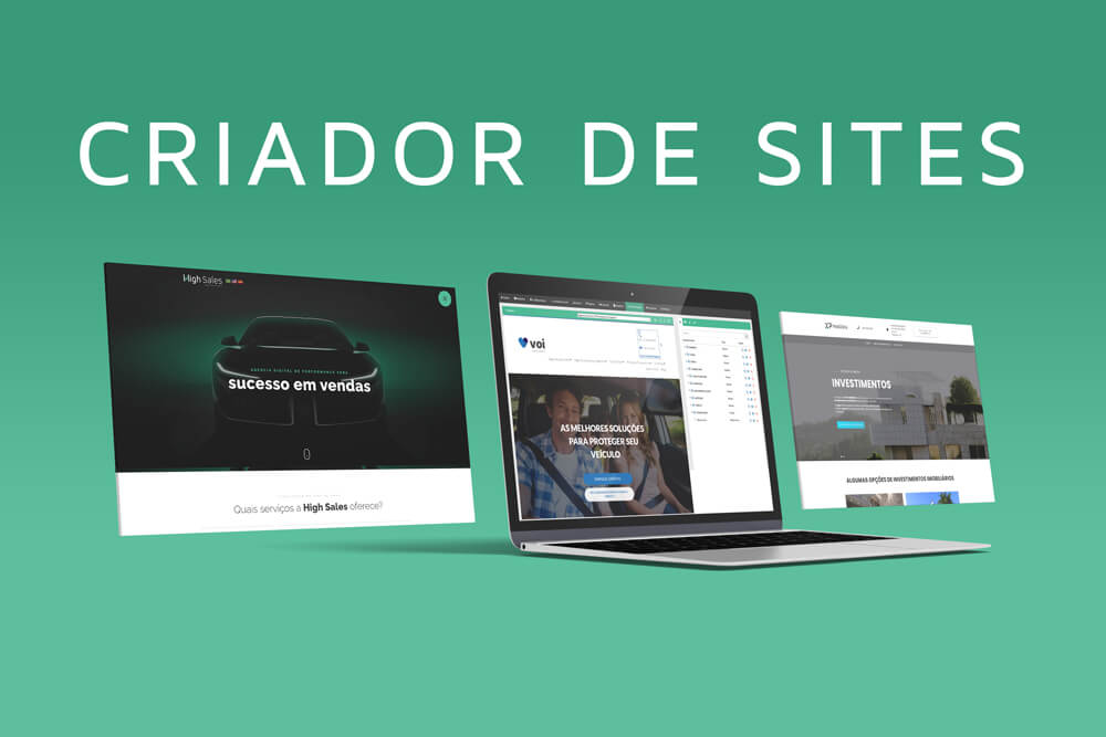 criação de sites profissionais preço